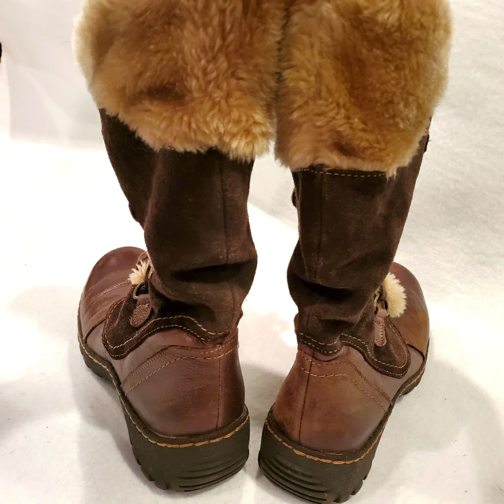 BareTraps Betheny Brown Size 7 Boots